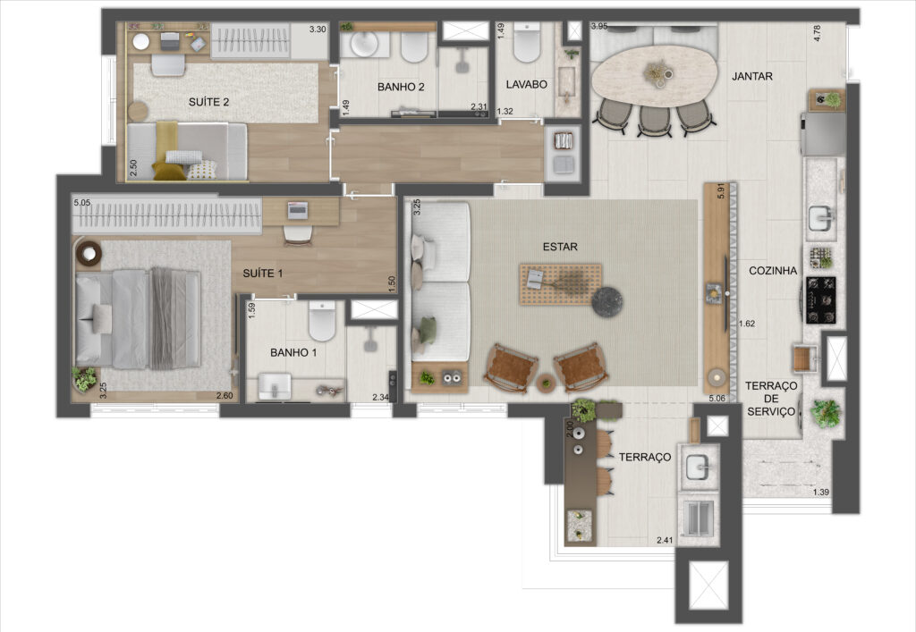 Planta 89m